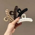 Chain Hair Claw Clip, Braided Design Hair Clips for Women, 4 Pack