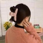 Fluffy Hair Claw Clip for Women & Girls | Soft Fur Plush Hair Catcher