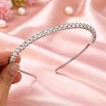 Crystal Rhinestone Hair Band Combo Pack of 3 for Women & Girls | Silver, Gold & Rose