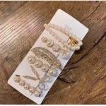 Pearl Hair Clips Set for Women & Girls |