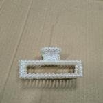 Pearl Hair Claw Clips for Women & Girls, Stylish Korean Design Non-Slip Strong Hold