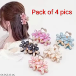 Hair Clips 4 pcs Mini Claw for Women and Girl