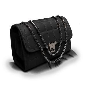 Women's Girls Party Sling Bag with black Chain