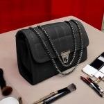 Women's Girls Party Sling Bag with black Chain