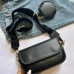 Women's Girls Cross Body Sling Bag With Small Pouch Ladies Handbag