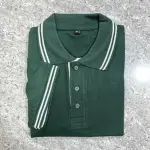 Solid 100% Cotton Polo T‑shirt
