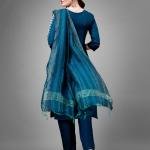 Fully Stitched Cotton Blend Kurti Pant Dupatta