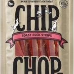 Chip Chops Roast Duck Strips Dog Treat – High Protein Natural Dog Snacks, Low Fat Reward & Training Treats, Suitable for All Breeds