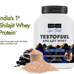Kapiva Testofuel Shilajit Whey Protein ( Chocolate And Cookies Flavour)