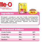 Me-O Dry Cat Food, Gourmet Flavour 500gm Adult