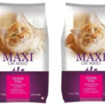 Maxi Ocean Fish Adult Dry Cat Food Pack of 2
