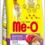 Me-O Adult Cat Food Seafood Flavor 400 gm