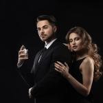 Royal Amber Eau de Parfum Showcasing Rich Resin Sweet Spices for Opulent Statement Wear Moments