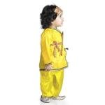 Krishna Dress for Baby Boys & Girls | Janmashtami Ethnic Costume Set with Dhoti, Kurta & Headband | Traditional Fancy Dress for Kids