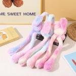 Moving ear Bunny Earmuffs for Girls, Boys, Women, Chu chu sounds, Soft Warm Plush Faux Fur Ear Warmers for Cold Weather Multi-colour
