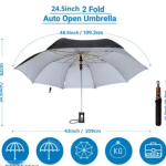 Combo Black Jumbo Umbrella of M Season Brand