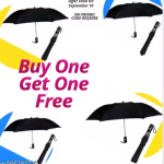 Combo Offer of Black Jumbo Umbrella