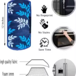 Nicasa HD Premium Quality combo of fridge top with 2 pec handle, and 6 mats-set of 9 pieces