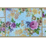 HD Premium Quality Fridge cover for Top with 1 Pec of handle and 3 pec of fridge mat - set of 5 pec