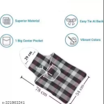 Kitchen Apron- Waterproof /Oil-Proof - Adjustable Aprons with Pockets for Women Men Washable - Pack of 1 (color As per availibility)