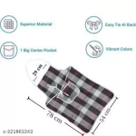 Kitchen Apron- Waterproof /Oil-Proof - Adjustable Aprons with Pockets for Women Men Washable - Pack of 2 (color As per availibility)