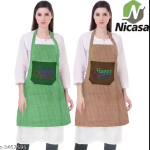 Stylish Cotton Apron Combo
