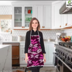 Kitchen Apron- Waterproof /Oil-Proof - Adjustable Aprons with Pockets for Women Men Washable - Pack of 2 (color As per availibility)