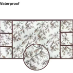 Krishna E premium quality water proof Fabric Fridge Cover with 1 pec Oven Cover,Water proof Fabric, Set of 2 pec