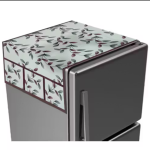 Krishna E premium quality water proof Fabric Fridge Cover , Set of 1 pec