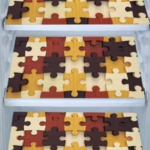 NICASA HD Premium Quality Fridge cover for Top with 1 pec handle and 3 pec fridge mats - Set of 5 piece