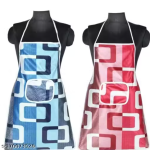NICASA Kitchen Apron- Waterproof /Oil-Proof - Adjustable Aprons with Pockets for Women Men Washable - Pack of 2 (color As per availibility)