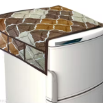 Trendy Cotton Fridge Cover