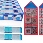 Nicasa HD Premium Quality combo of fridge top, 2 handle cover and 2 pec Wall hanging - set of 5 pec