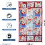 NicasaHD Premium Quality Fridge cover for Top with 1 pec handle set and 3 pec fridge mats - Set of 5 piece