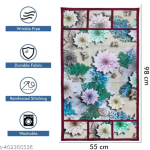 NicasaHD Premium Quality Fridge cover for Top with 1 pec handle set and 3 pec fridge mats - Set of 5 piece