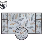 NICASA HD Preimum Quality Fridge Top Cover with 1 pec of Handlle and 3 pec of Fridge Mat - Set of 5