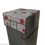 NICASA HD Preimum Quality Fridge Top Cover with 1 pec of Handlle and 3 pec of Fridge Mat - Set of 5