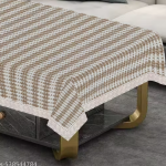 Samridhi Premium Quality , Matty Fabric Centre Table Cover, 4 Seater Table Cover, 40 x 60 inches Table Cover, Centre Table cover for Home
