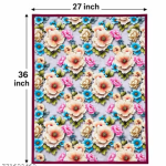 KRISHNA E PVC WATERPROOF BED SERVER/FOOD MAT (SIZE 27X36) INCH