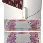 Nicasa fridge cover with 3 pec handle