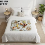 KRISHNA E PVC WATERPROOF BED SERVER/FOOD MAT (SIZE 27X36) INCH