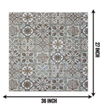 KRISHNA E PVC WATERPROOF BED SERVER/FOOD MAT (SIZE 27X36) INCH