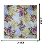 KRISHNA E PVC WATERPROOF BED SERVER/FOOD MAT (SIZE 27X36) INCH