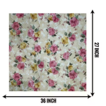 KRISHNA E PVC WATERPROOF BED SERVER/FOOD MAT (SIZE 27X36) INCH