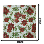 KRISHNA E PVC WATERPROOF BED SERVER/FOOD MAT (SIZE 27X36) INCH