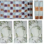 Nicasa HD Premium Quality combo of fridge top, 2 pec handle and 3 mats-set of 6 pieces