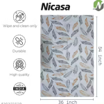 NICASA PVC 4 seater Centre Table Cover - SIZE (36 x 54) INCHES