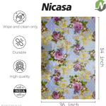 NICASA PVC 4 seater Centre Table Cover - SIZE (36 x 54) INCHES