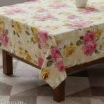 NICASA PVC 4 seater Centre Table Cover - SIZE (36 x 54) INCHES