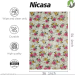 NICASA PVC 4 seater Centre Table Cover - SIZE (36 x 54) INCHES